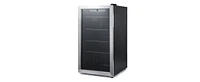 Black & Decker 3.3 Cu. Ft. Beverage Cooler with Double Pane Glass Door Drink Fridge with 112-Can Capacity