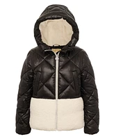 Michael Kors Toddler & Little Girls Diamond Quilt Puffer Jacket