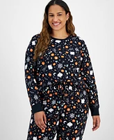 Holiday Lane Plus Size Halloween Cotton Matching Family Pajamas Set, Created for Macy's