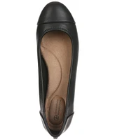 Giani Bernini Women's Taylee Memory Foam Cap Toe Ballet Flats, Created for Macy's