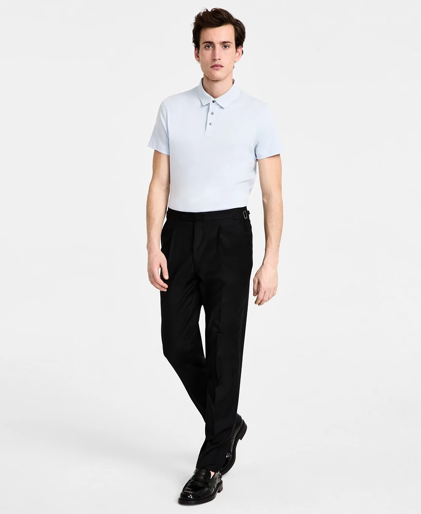 Calvin Klein Men's Slim-Fit Wool Dress Pants