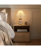 Brightech Kelsey 17.5" Led Bohemian Table Lamp with Ceramic Base