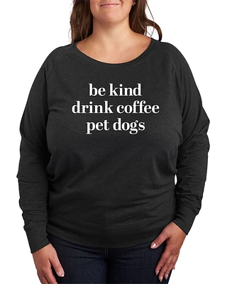 Hybrid Apparel Be Kind Pullover Plus Graphic