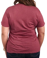 Hybrid Apparel Butterfly Grid Plus Graphic Tee