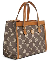 Giani Bernini Monogram Medium Signature Book Tote, Created for Macy's