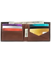 Kenneth Cole Reaction Men's Ombre Logo Slim-Fold Wallet