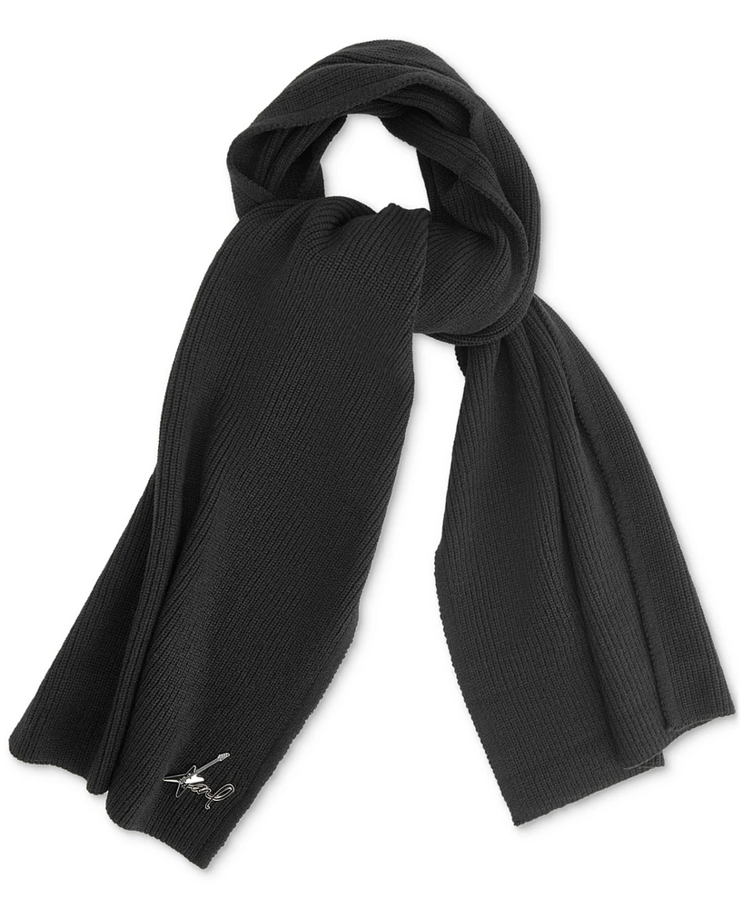 Karl Lagerfeld Paris Women's Guitar Pin Scarf