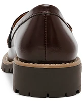 Dv Dolce Vita Women's Celeste Tailored Hardware Chain Lug Sole Loafers