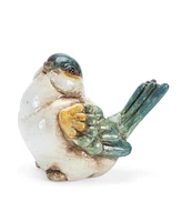 Slickblue Bird Figurine Set of 6 Rustic Decorative Accents for Your Home