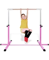 Skonyon Adjustable Gymnastics Horizontal Bar for Kids