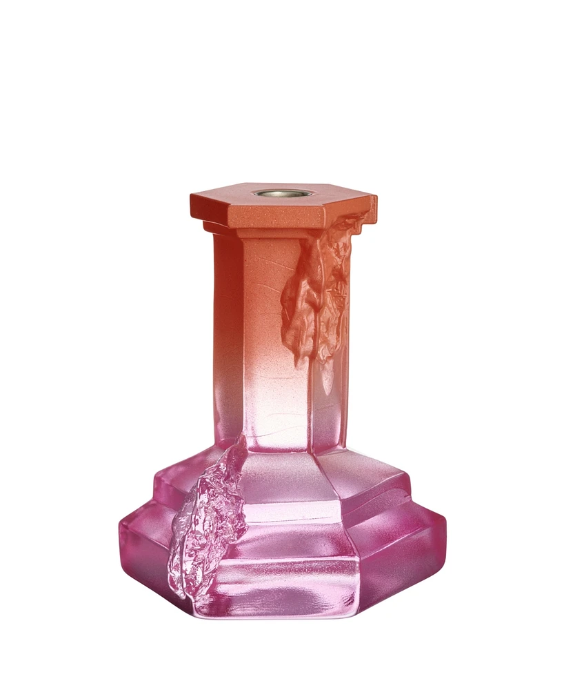 Kosta Boda Rocky Baroque Spicy Candlesticks