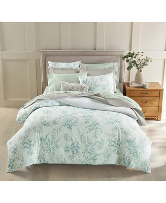 Charter Club Eucalyptus Garden 3-Pc. Duvet Cover Set, King, Exclusively at Macy's