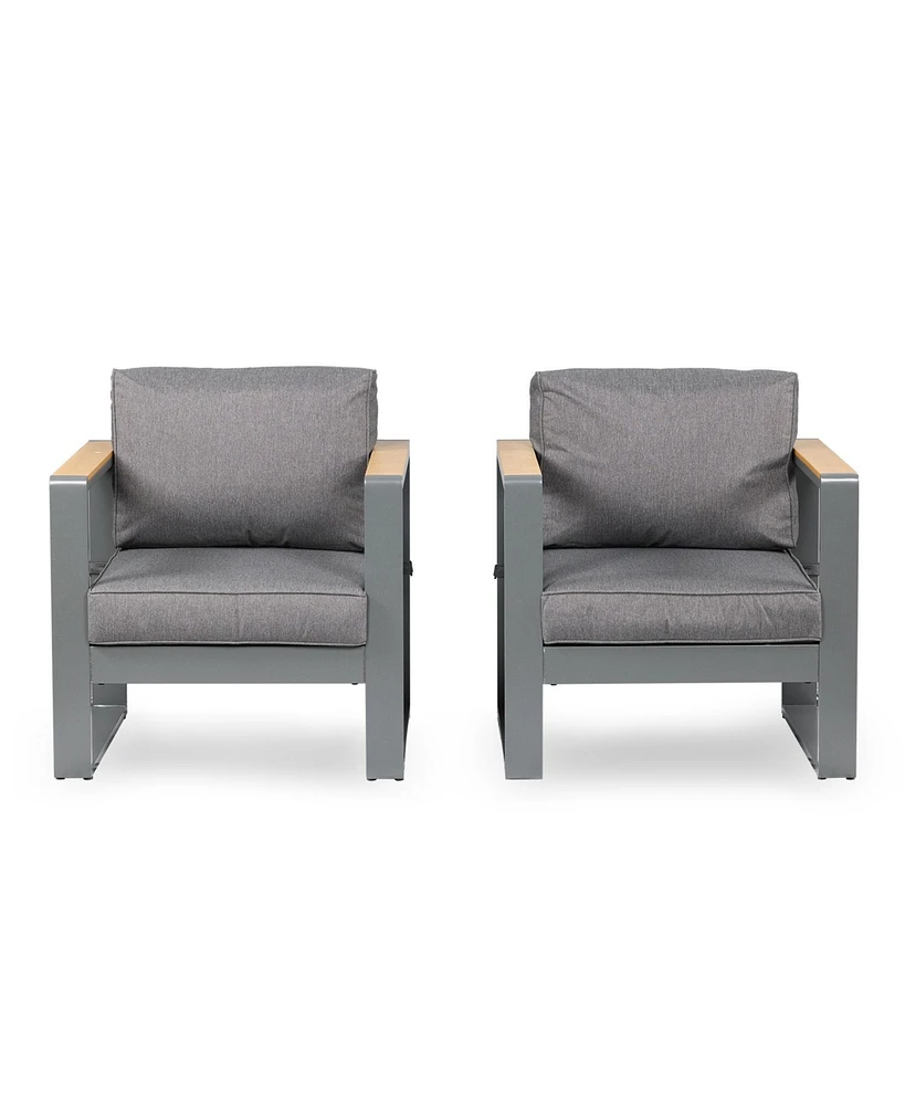 Aoodor Kepa Patio Dining Armchair (Set of 2)