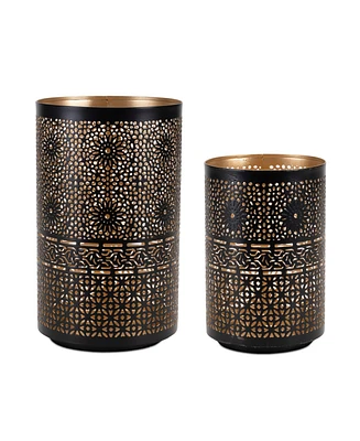 Set of 2 Candle Holders - Elegant Decor for Stylish Home Ambiance