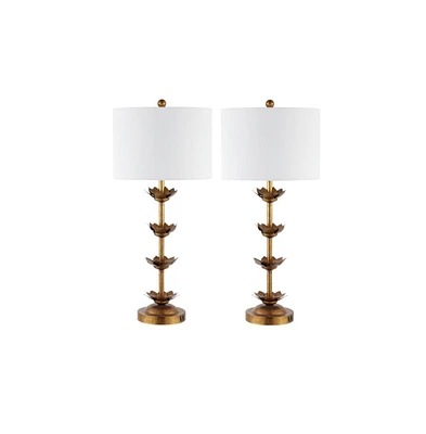 Safavieh Lani Table Lamp Set Of 2 W/ Usb Port