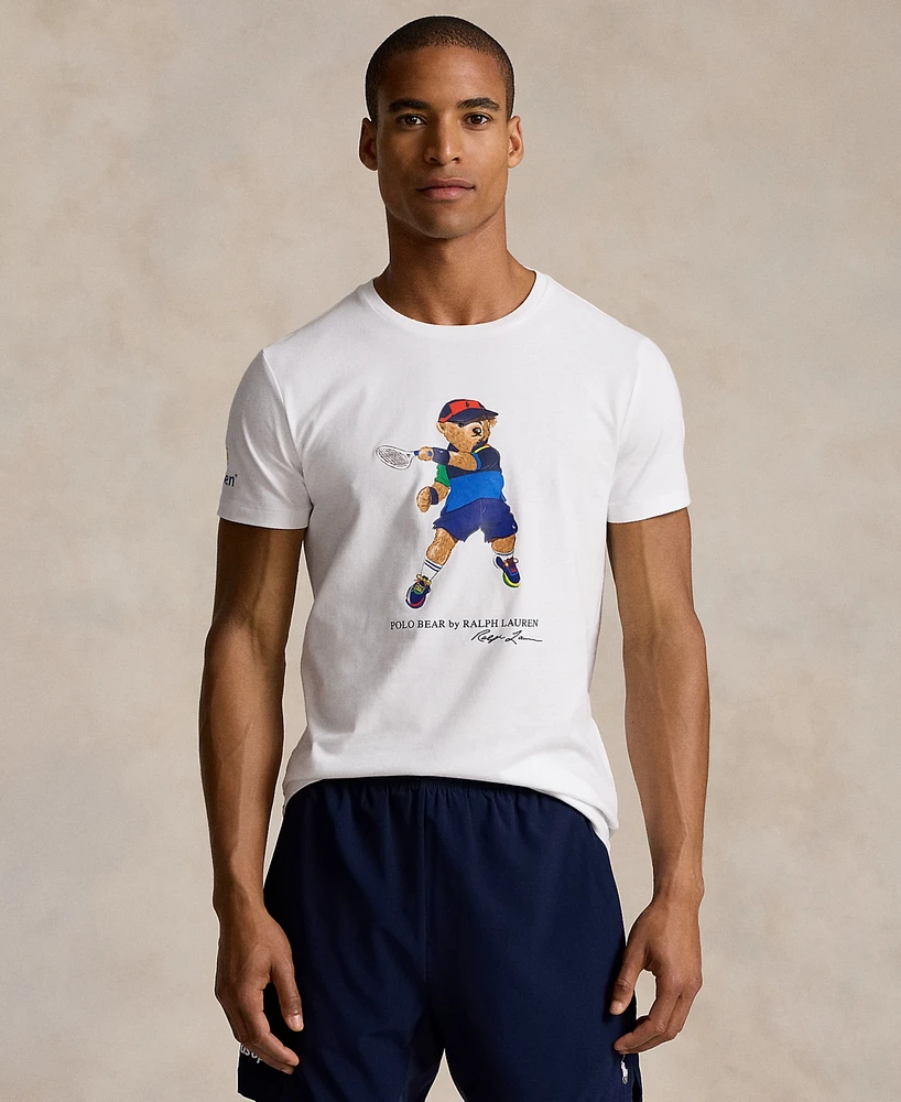 Polo Ralph Lauren Us Open Custom Slim Polo Bear T-Shirt