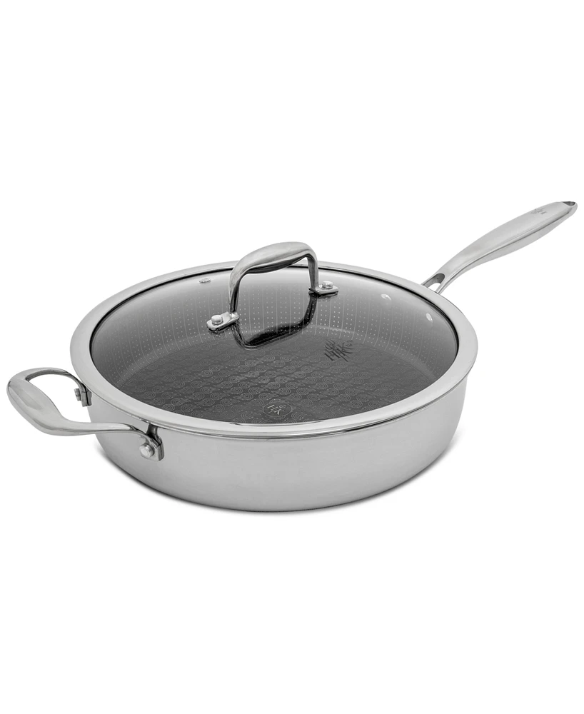 Hell's Kitchen Ceramic Hybrid 4-Qt Saute Pan & Lid