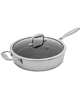 Hell's Kitchen Ceramic Hybrid 4-Qt Saute Pan & Lid