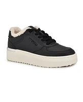 Nine West Women's Cuddly Lace-Up Casual Platform Sneakers