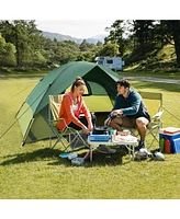 Givimo 2-person Camping Tent w/ Removable Rain Fly and Double-layer Door