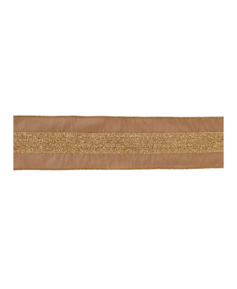 Slickblue Set of 2 Wired Polyester Ribbons – Ideal for Crafting and Decor