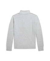 Polo Ralph Lauren Toddler and Little Boys Cotton Interlock Quarter-Zip Pullover shirt