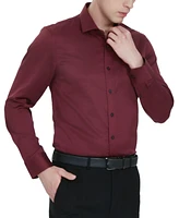 Tallia Men's Slim-Fit Dobby Dress Shirt