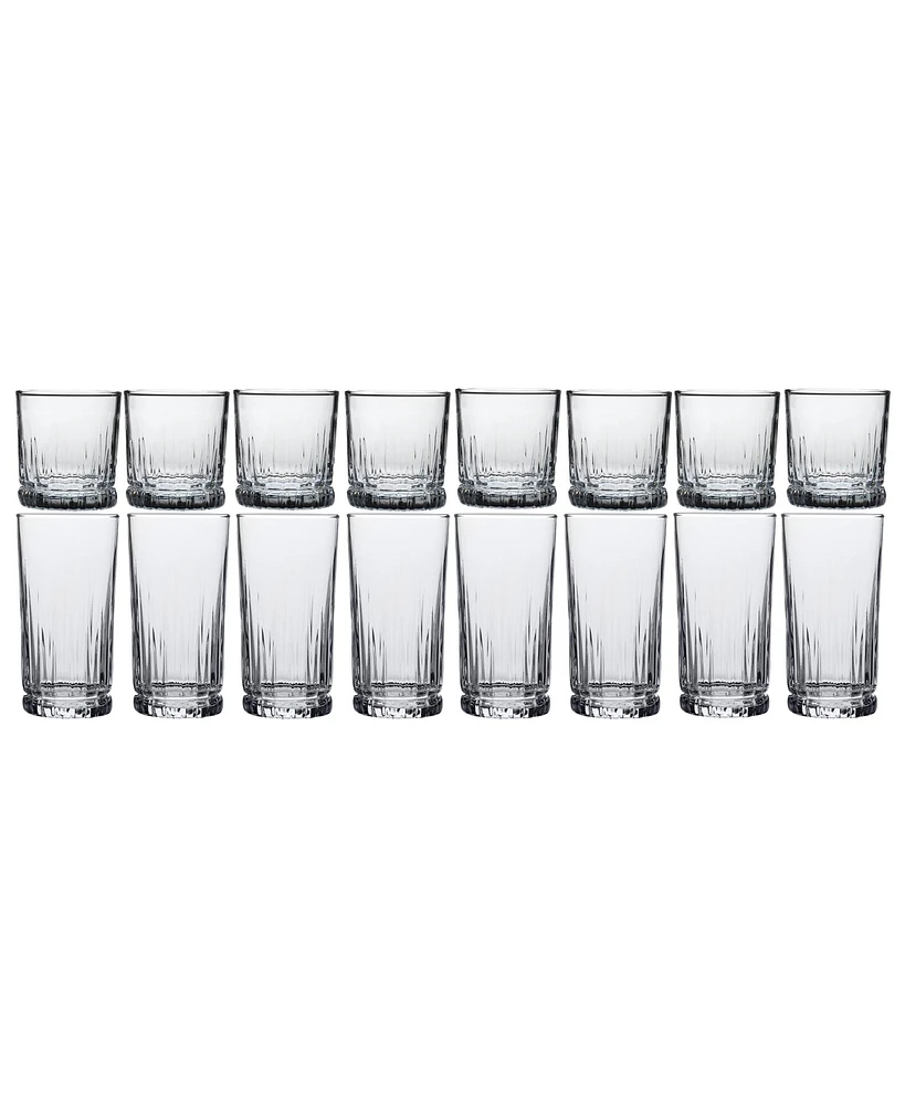 Anchor Hocking 16 Piece Anniston Drinkware Set