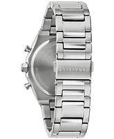 Caravelle Men's Chronograph Stainless Steel Bracelet Watch 40mm