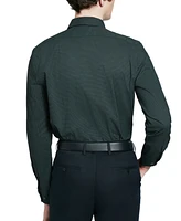 Tallia Men's Slim-Fit Micro-Geo Dress Shirt
