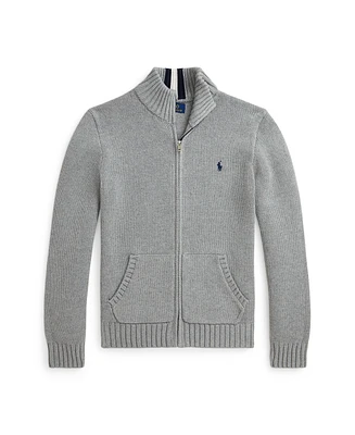 Polo Ralph Lauren Big Boys Cotton Full-Zip Sweater