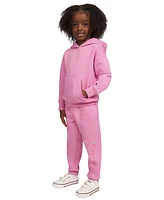 Champion Little Girls Fleece Hoodie & Jogger Pants, 2 Piece Set