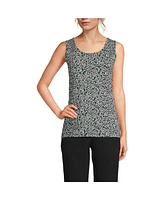 Lands' End Petite Cotton Tank Top