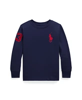 Polo Ralph Lauren Toddler and Little Boys Big Pony Cotton Jersey T-shirt