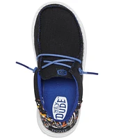 Hey Dude Toddler Kids Wally Funk Splatter Casual Moccasin Sneakers from Finish Line