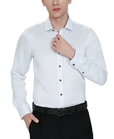 Tallia Men's Slim-Fit Dobby Dress Shirt