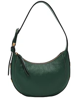 Fossil Harwell Leather Crescent Shoulder Bag