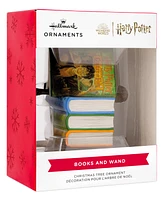 Hallmark Harry Potter Books and Wand Christmas Ornament - Multi