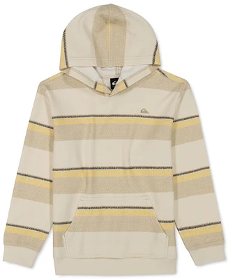 Quiksilver Big Boys The Great Otway Striped Cotton Hoodie