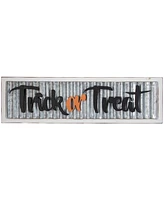 Northlight Trick or Treat Halloween Wall Sign - 27.5"