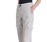 Dkny Sport Women's Tech Fleece Cargo Joggers