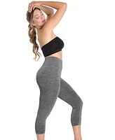 MeMoi Women's High-Waist Control Seamless Shapewear Leggings