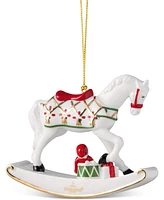 Villeroy & Boch Christmas Classics 2024 Annual Rocking Horse Ornament