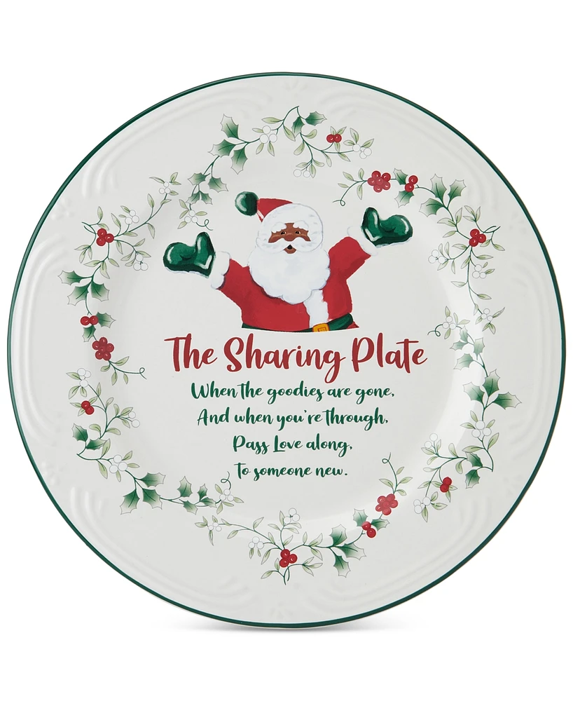 Winterberry African American Sharing Plate