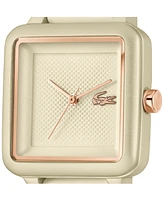 Lacoste Women's Lacoste 12.12 Flow Champagne Silicone Strap Watch 26mm