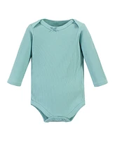 Hudson Baby Girls Thermal Long Sleeve Bodysuits