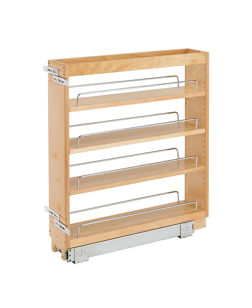 Rev-a-Shelf 5" Pull Out Kitchen Cabinet Organizer Pantry Spice Rack, 448-bc-5C