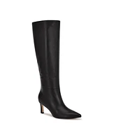 Nine West Women's Lorthey Pointy Toe Stiletto Heel Dress Boots