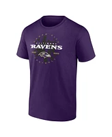 Fanatics Men's Purple Baltimore Ravens Hometown Offensive Drive T-Shirt