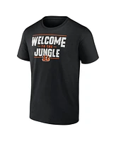 Fanatics Men's Black Cincinnati Bengals Hometown Offensive Drive T-Shirt